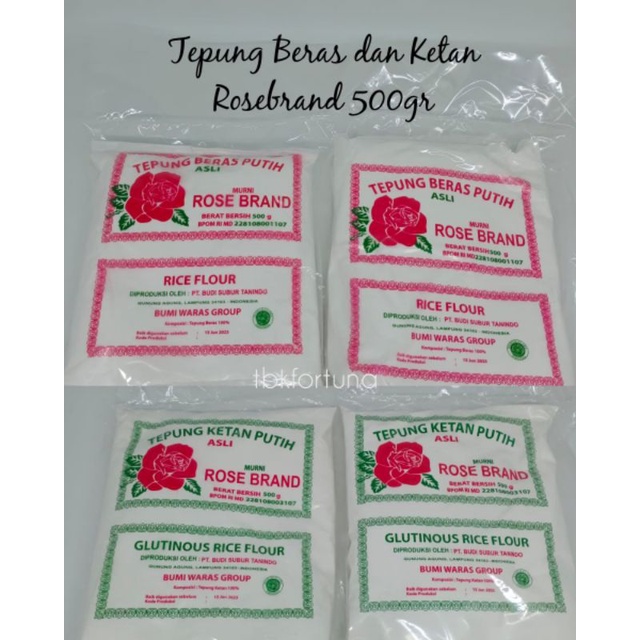 

Tepung Ketan Rosebrand (500gr)