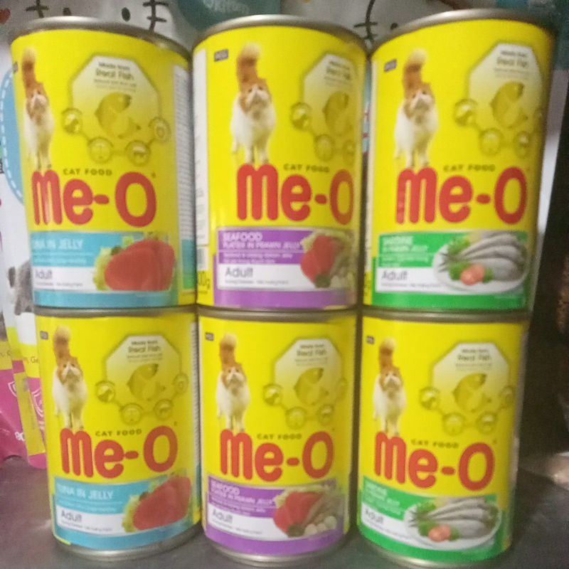 MEO KALENG 400gr wet food makanan basah kucing