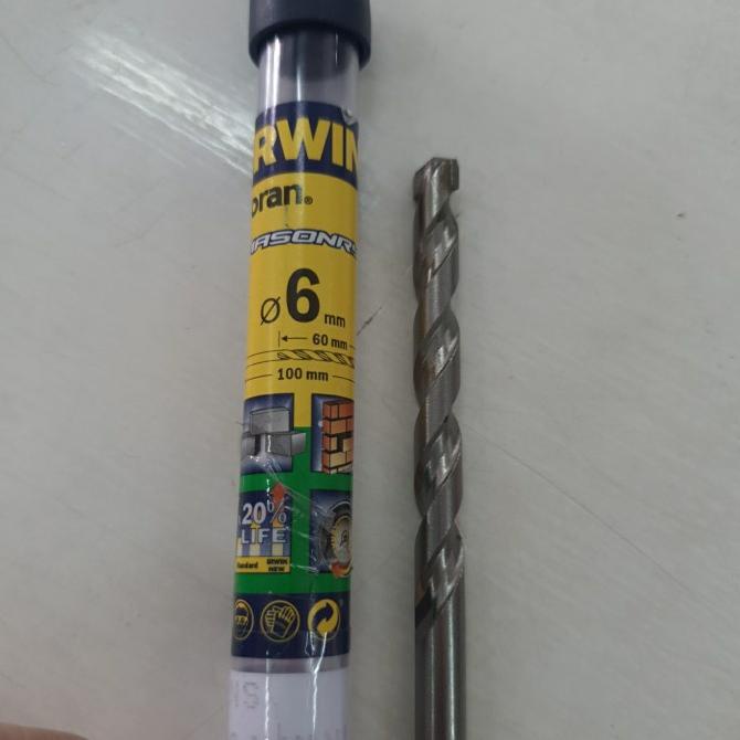 =====] mata bor beton 6mm / mata bor tembok 6mm