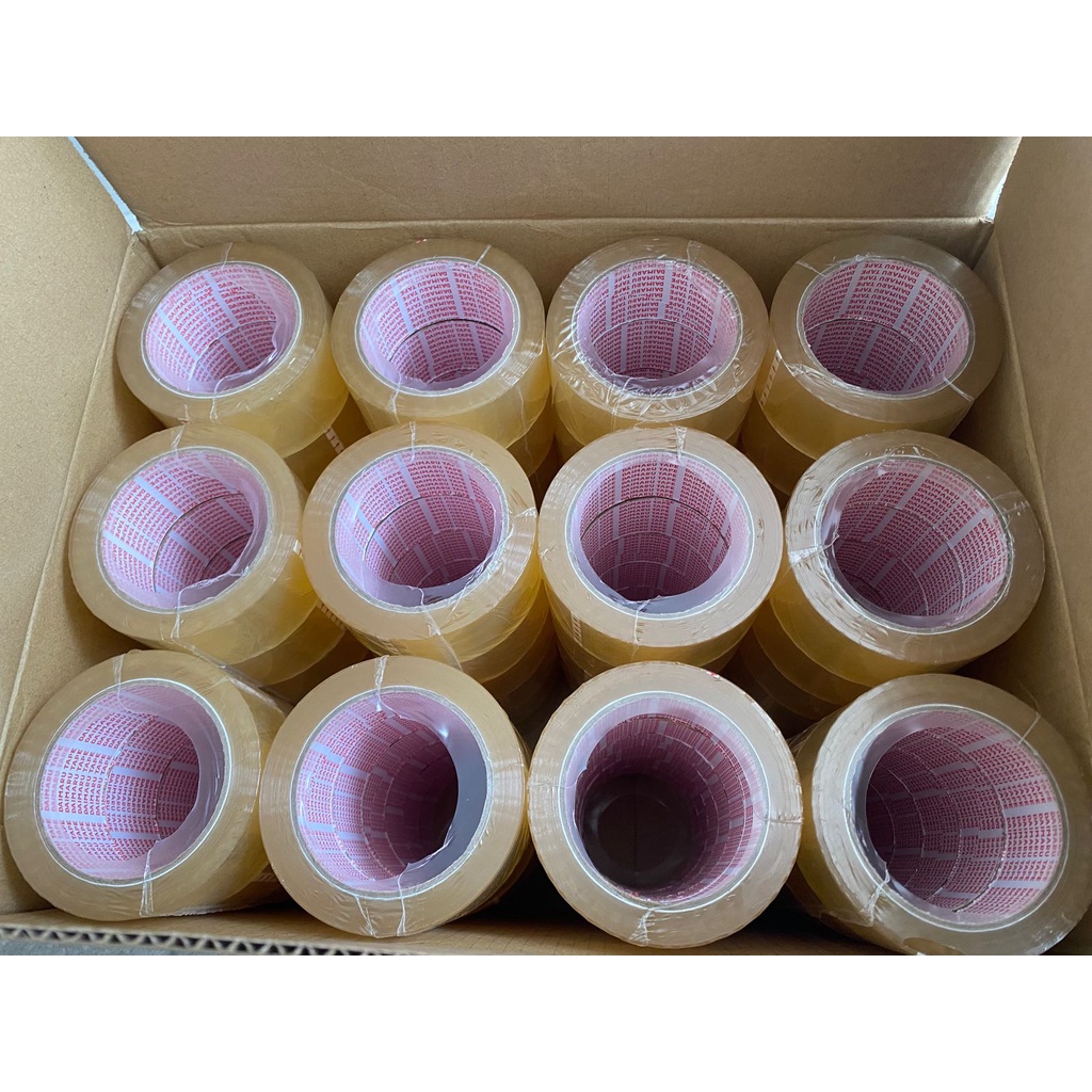 TERMURAH! GROSIR 1 DUS LAKBAN DAIMARU 2 INCH 48X90 - BENING - 72 ROLL