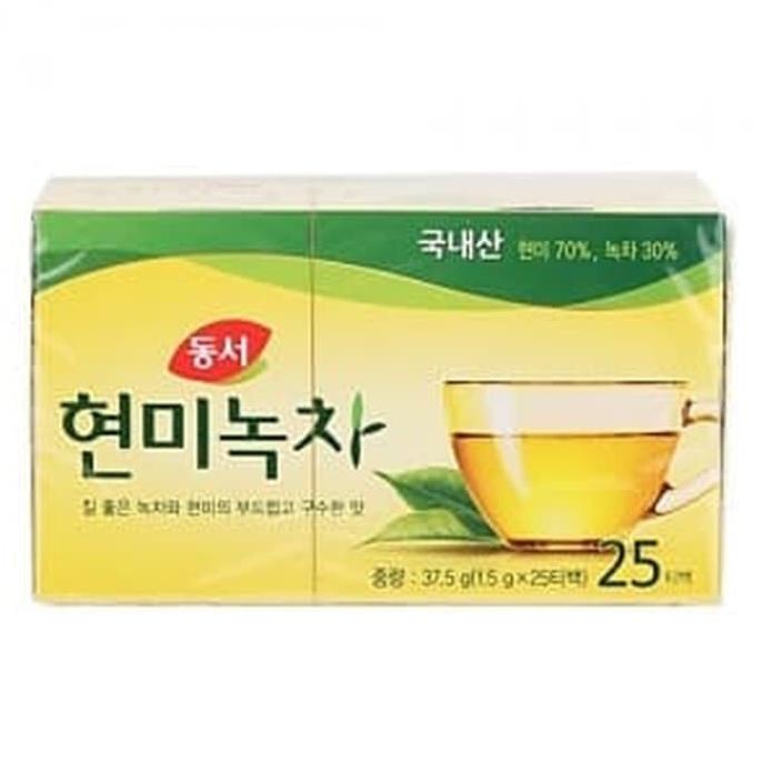 

[COD] Dongsuh Brown Rice and Green Tea - Teh Hijau Beras Merah isi 25 bags [COD]