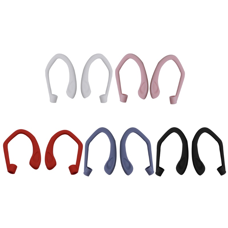 Bt Tips Telinga Silikon Lembut Anti-Slip Sport Earbud Tips Kait Telinga Anti-Drop Multiple