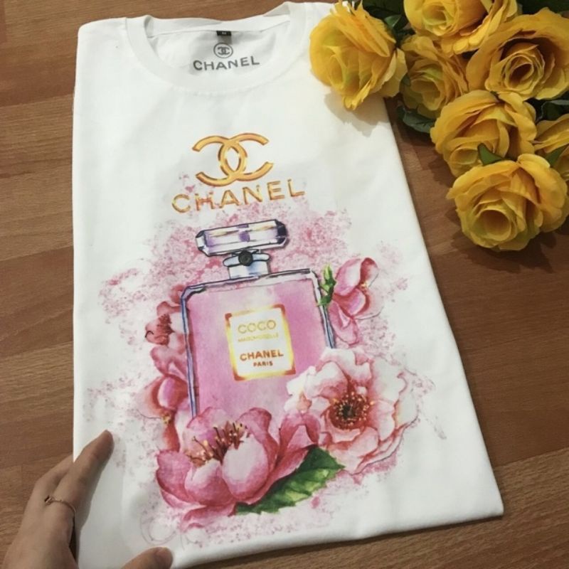 KAOS CHANEL KAOS BRANDED ORIGINAL