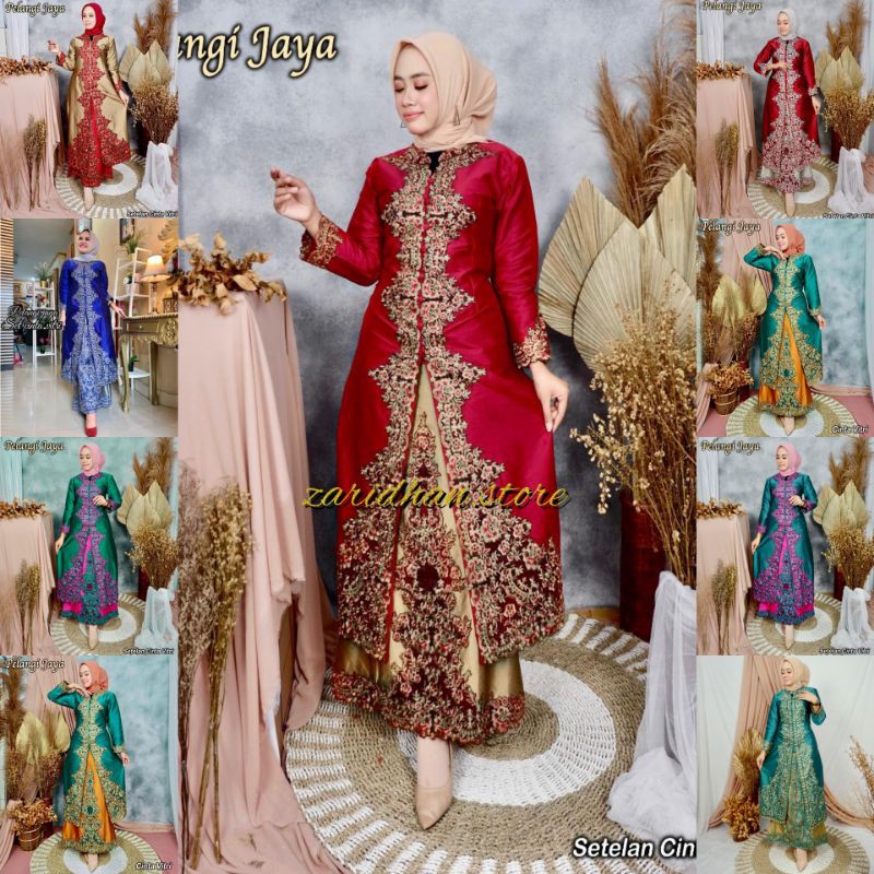MEJ// SET KEBAYA CINTA VITRI TAFFETA - KEBAYA PESTA KONDANGAN TERBARU - BAJU KEBAYA MODERN// ONLINE 