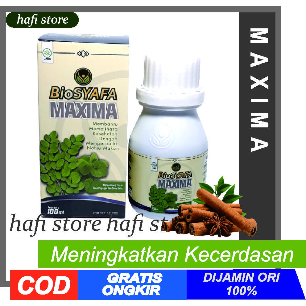 Biosyafa Maxima G18 Probiotik Lengkap nutrisi otak IQ anak