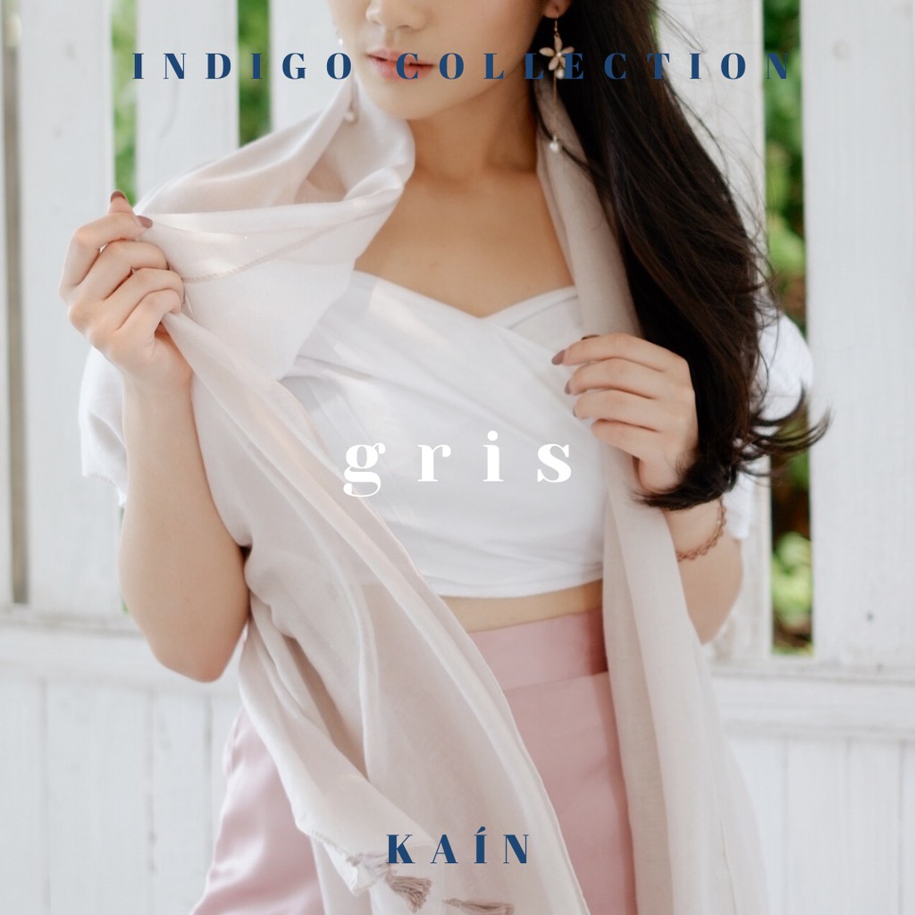 SHOPKAIN Gris Shawl - Indigo Collection