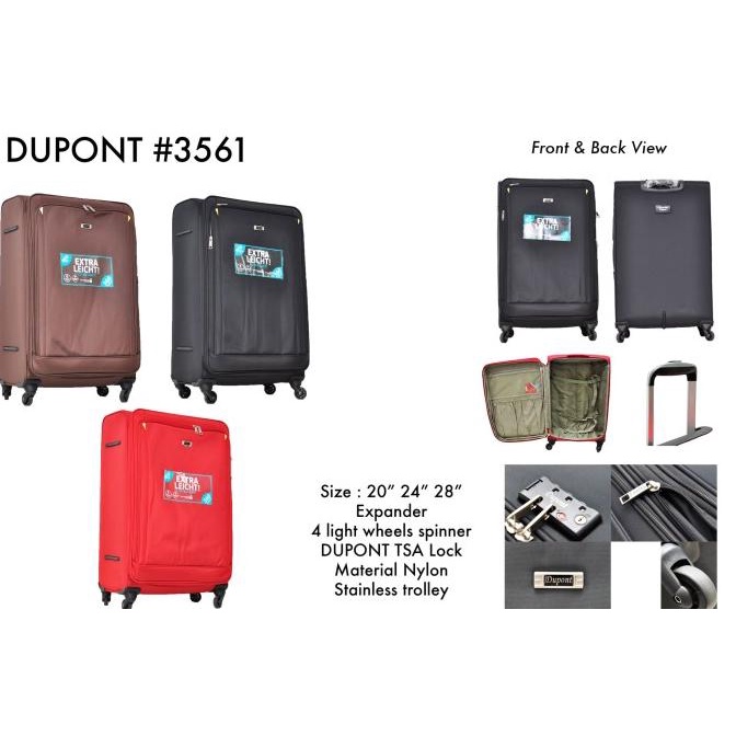 Original Dupont Tas Koper 3561 - 28 inch