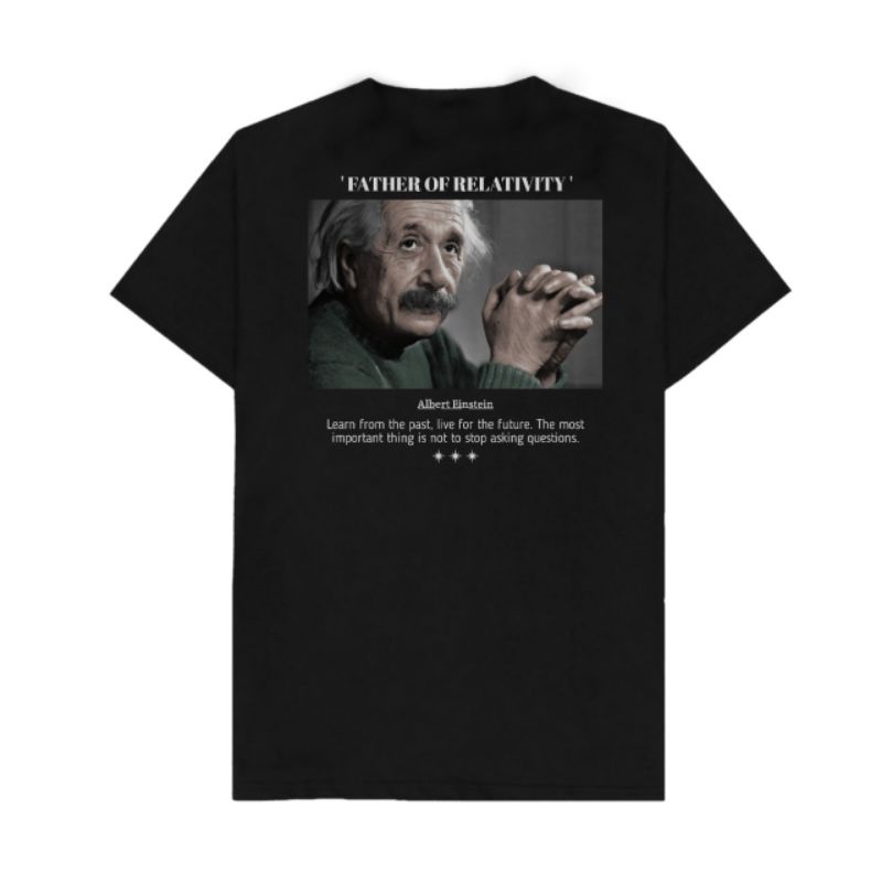 Baju Kaos Dewasa Albert Einstein