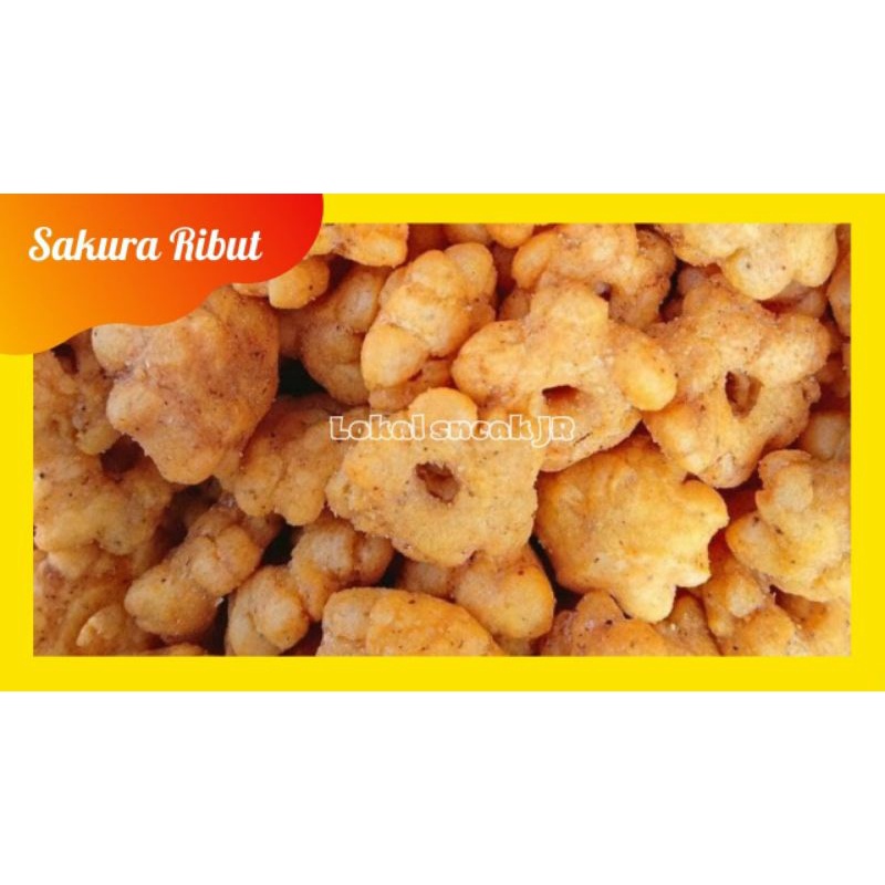 

SAKURA RIBUT GURIH ENAK /CAMILAN 250gr