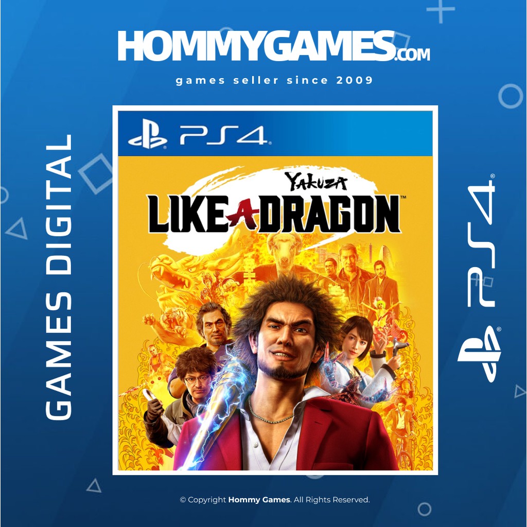 Yakuza Like a Dragon PS4 &amp; PS5 Digital Games