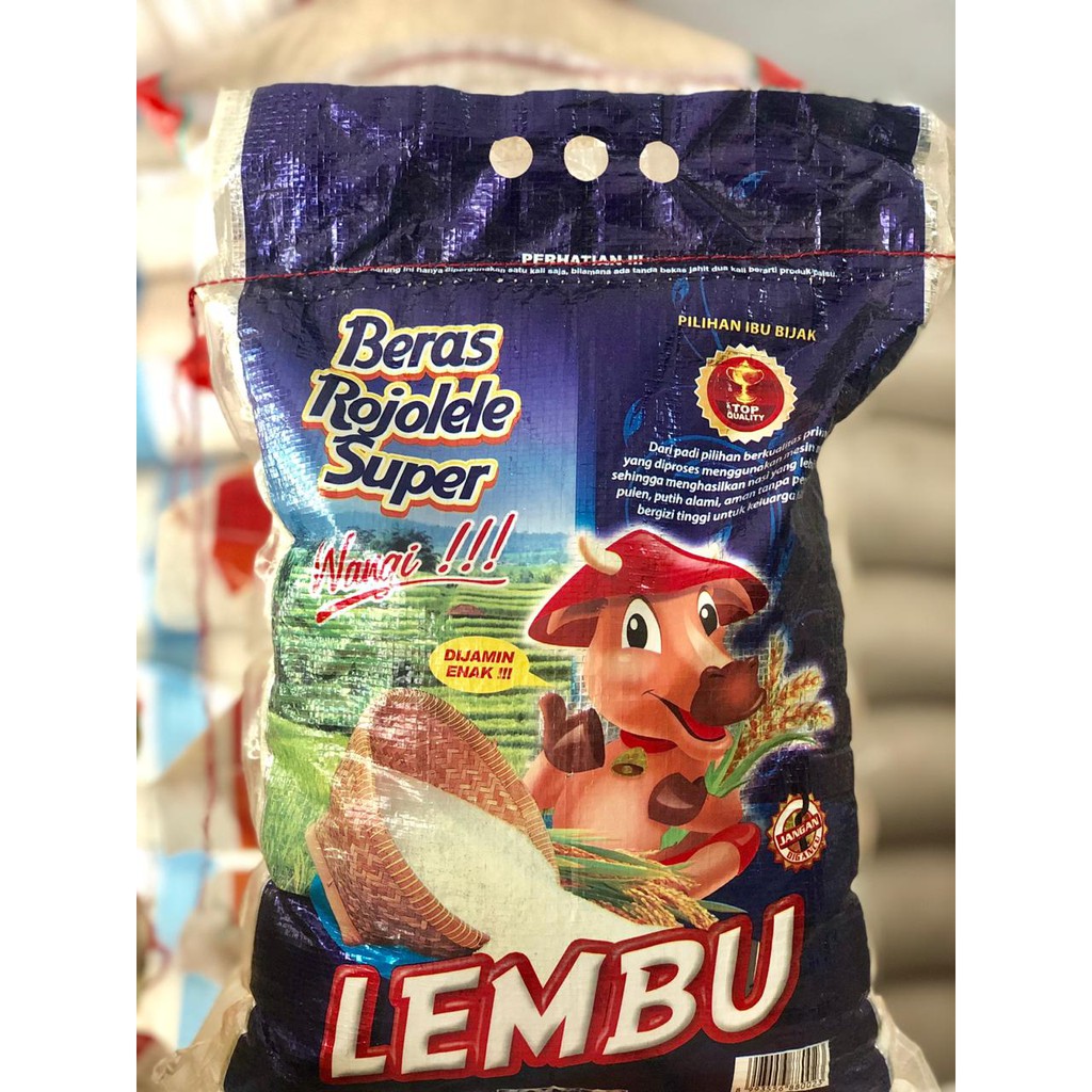 Beras Lembu 5kg 10kg 20kg Shopee Indonesia 