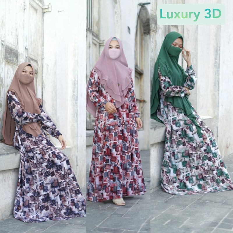 GAMIS LUXURY 3D 03 ORI SEKARARUM FASHION