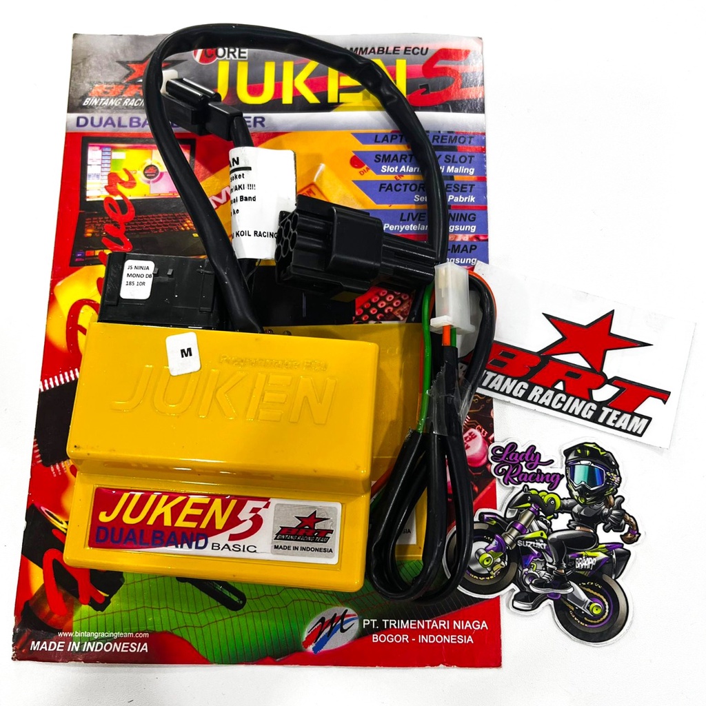 ECU BRT JUKEN 5 NINJA 250 RR MONO FI DUALBAND RACING TURBO