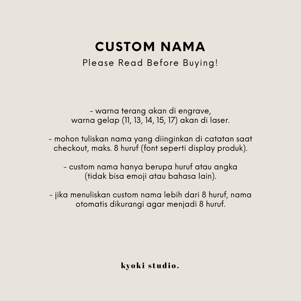 Namie Canvas Tote Bag Custom Nama