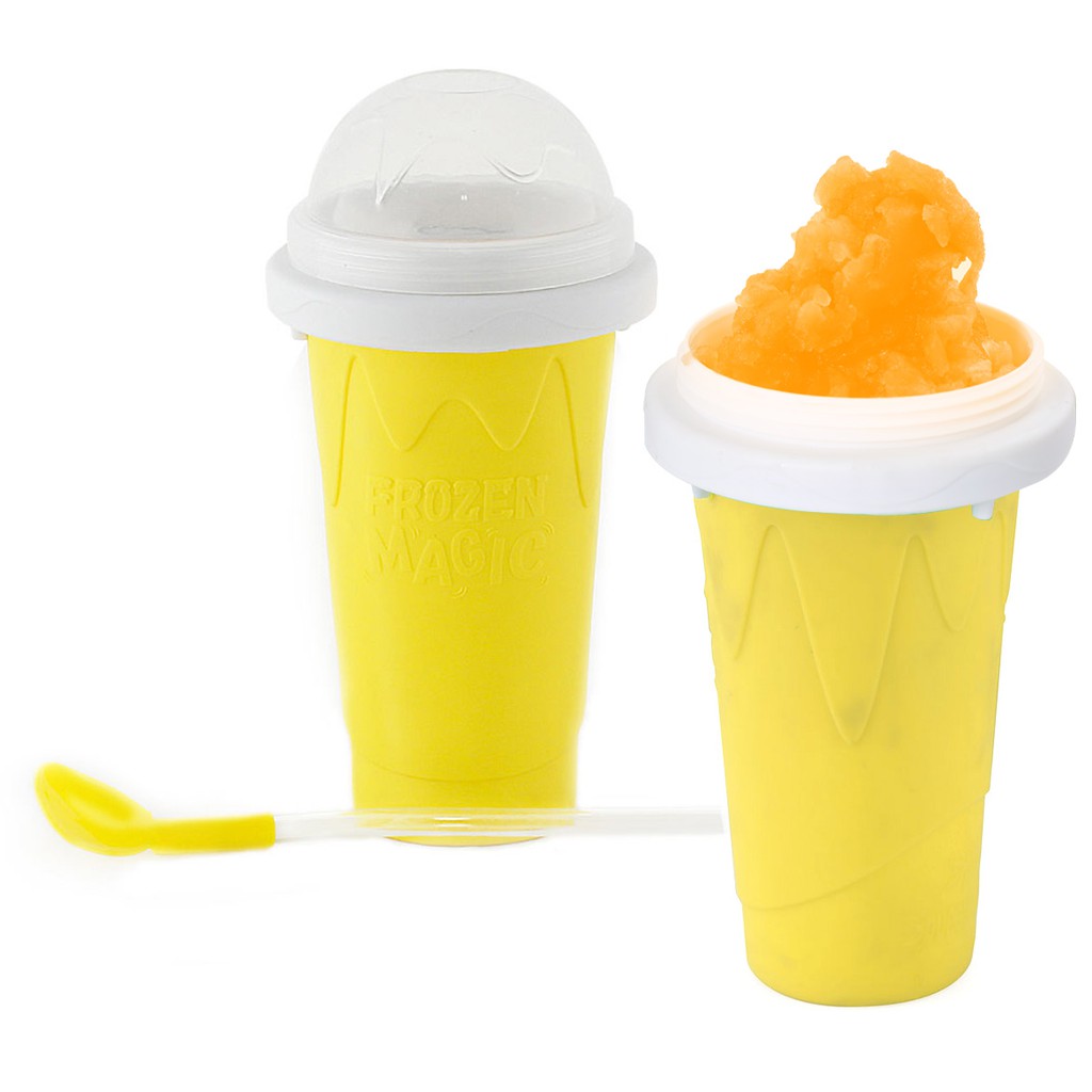 Vicenzaoriginal - Squeeze Cup Slushy Maker VSQ01 Kuning
