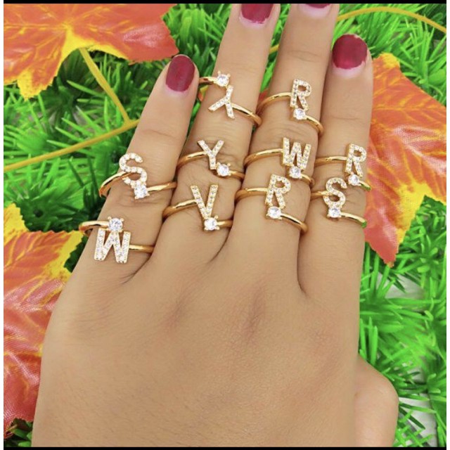 Cincin alphabet / cincin inisial