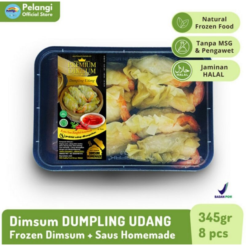 

Dimsum Dumpling Udang PELANGI ANAK TANPA MSG TANPA PENGAWET
