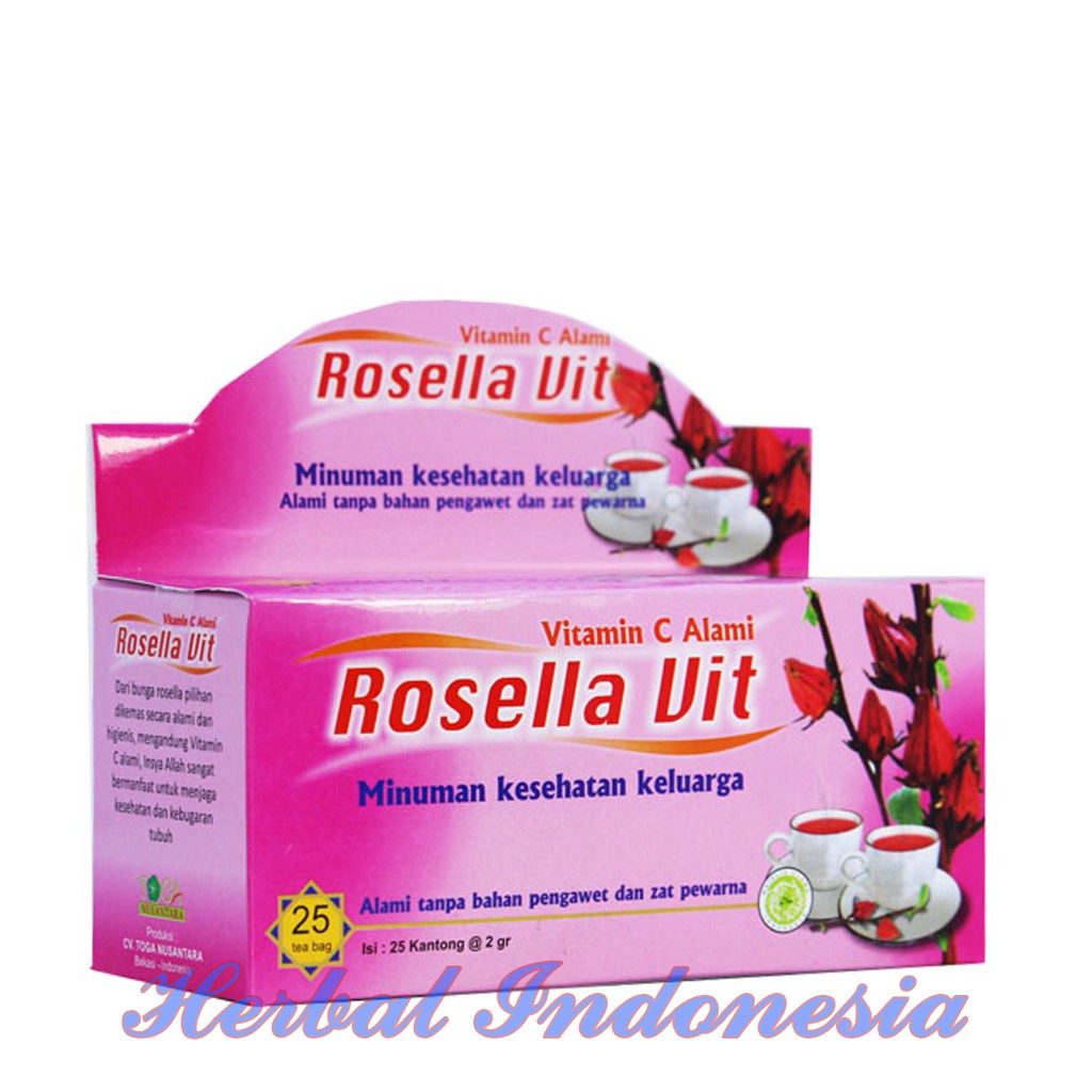 Teh Rosella Vit (vitamin C alami)