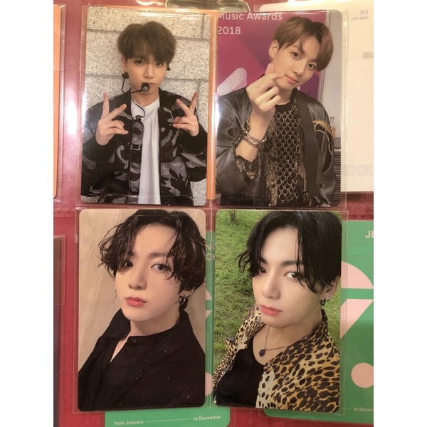 Official Memories 2017 2018 2019 2020 Bluray Jungkook Photocard