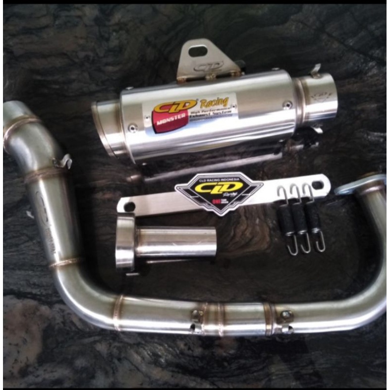 Knalpot CLD Racing Beat Karbu Beat FI Type Monster Race