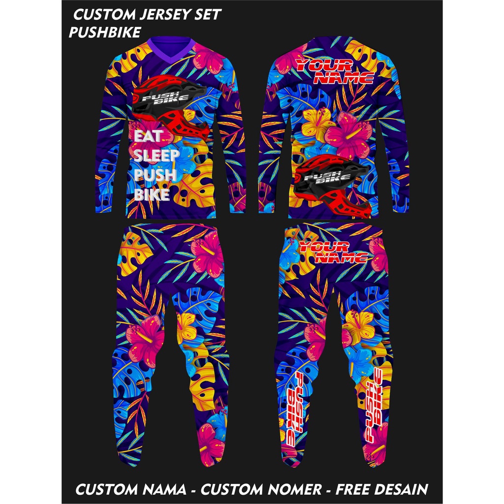 CUSTOM JERSEY PUSHBIKE