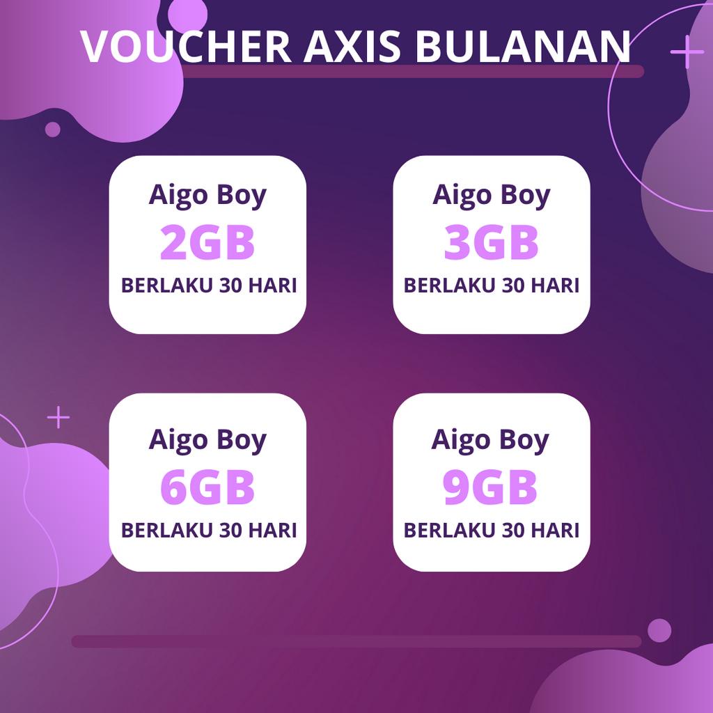 VOUCHER AXIS AIGO BOY
