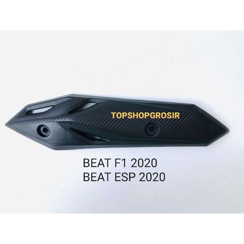 Tutup Cover Knalpot Pelindung Tameng Kenalpot Beat New F1 ESP 2020