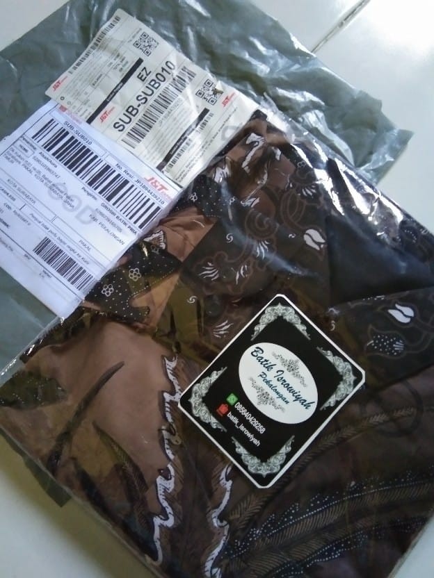 Batik Halus Kemeja Batik Tulis Baju Batik Pria Lengan Panjang Premium Kerja Kondangan Terbaru Cod