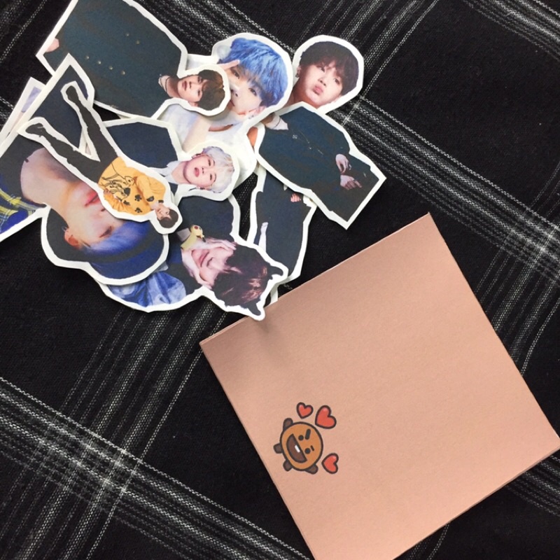 

SHOOKY / MEMO PAD / KARAKTER CUTE MURAH / BT21 / ARMY BTS