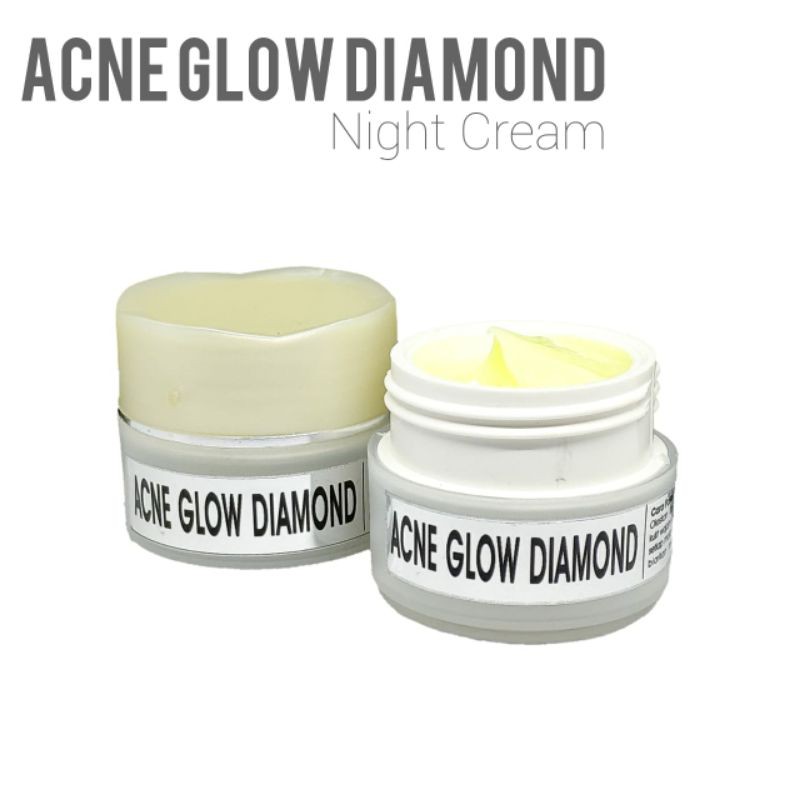cream malam Acne Glow Diamond