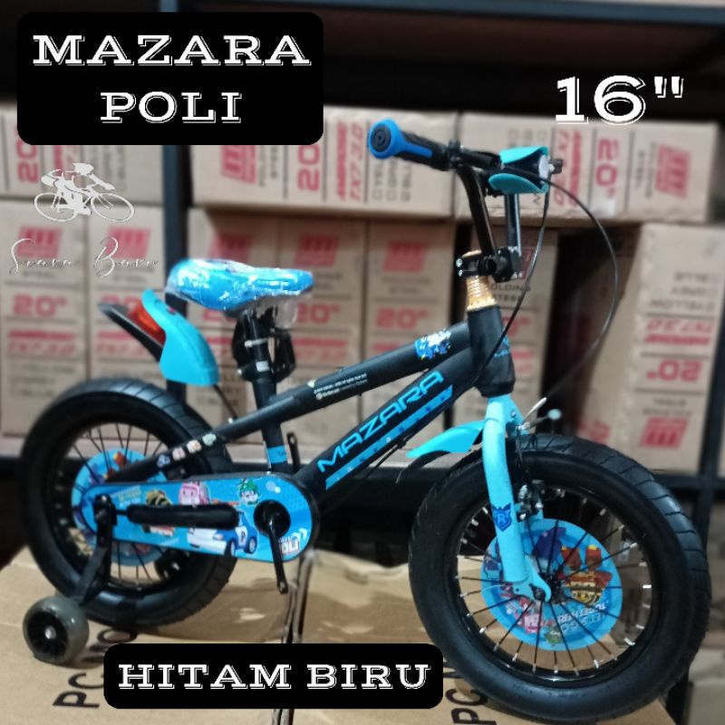 SEPEDA BMX ANAK  MAZARA POLI MZ-2266 16 INCH BAN BESAR 3.0