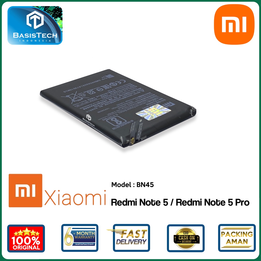 BATERAI XIAOMI REDMI NOTE 5 - REDMI NOTE 5 PRO - BN45 - ORI