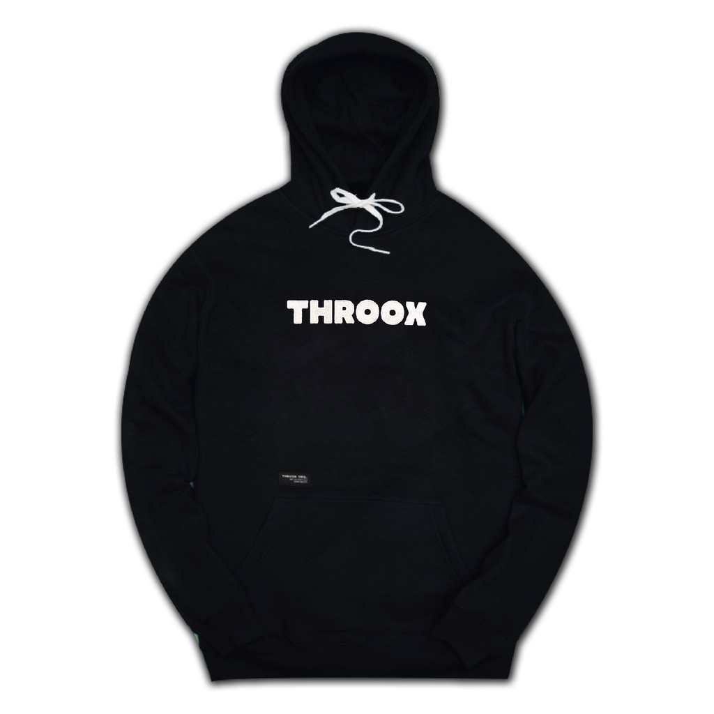Throoxoriginal Jaket Hitam Rossoneri Black || Hoodie Throox