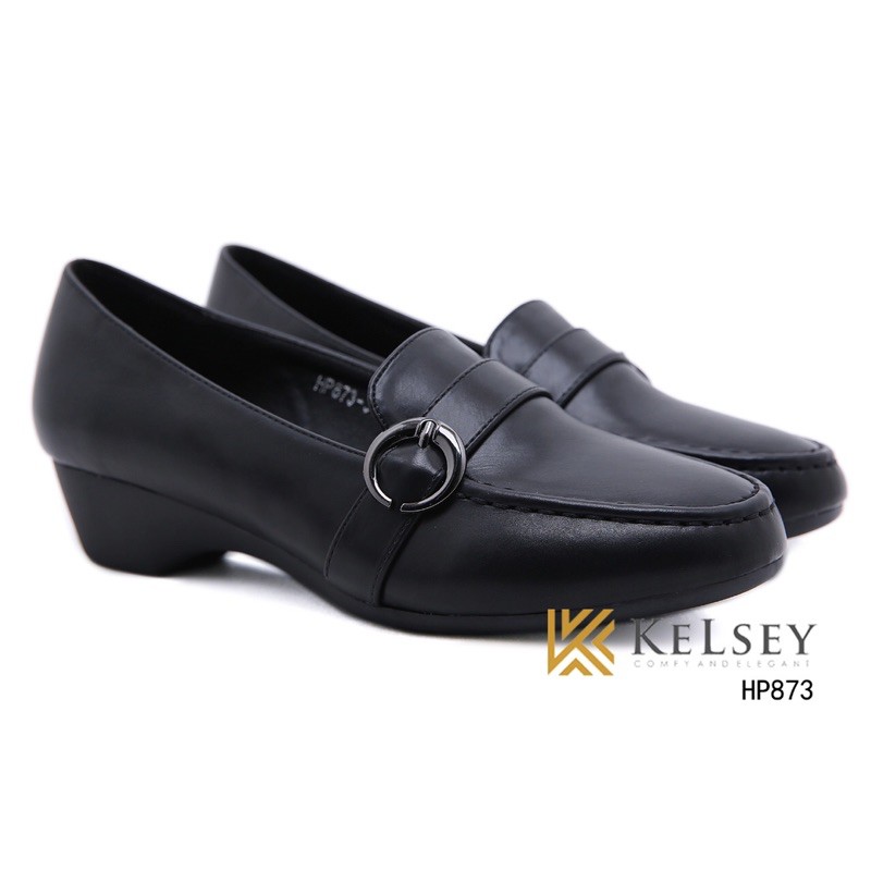 (GRATIS ALAS KAKI) RESTOCK!!  NICOLE SEPATU KERJA WANITA KELSEY HP873 SEPATU KULIT HEELS WANITA