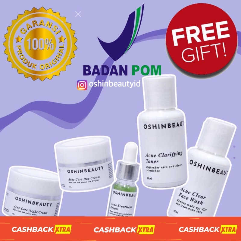 OSHIN BEAUTY BPOM ORI READY STOCK FREE GIFT