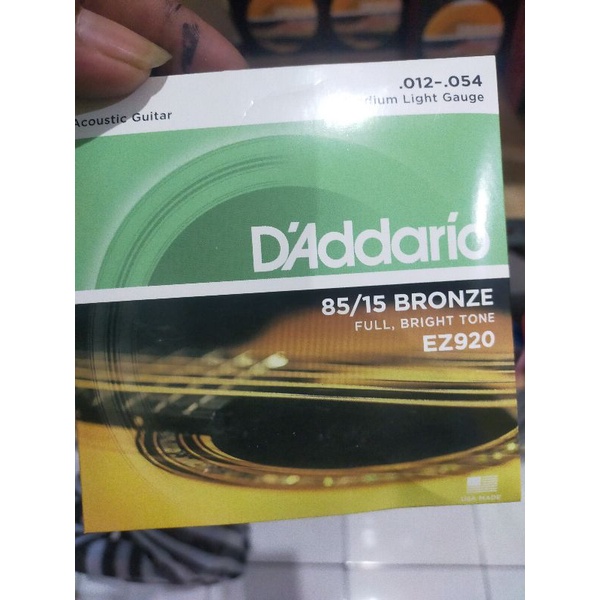 senar gitar dadario import