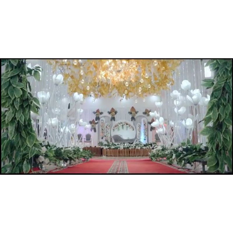 KAP LAMPU BUNGA DEKORASI MODEL KUNCUP TULIP