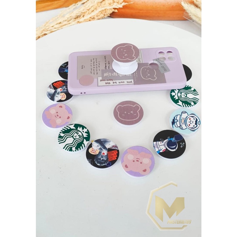 Popsocket karakter POP SOCKET stand hp phone stand holder karakter lucu MA2437