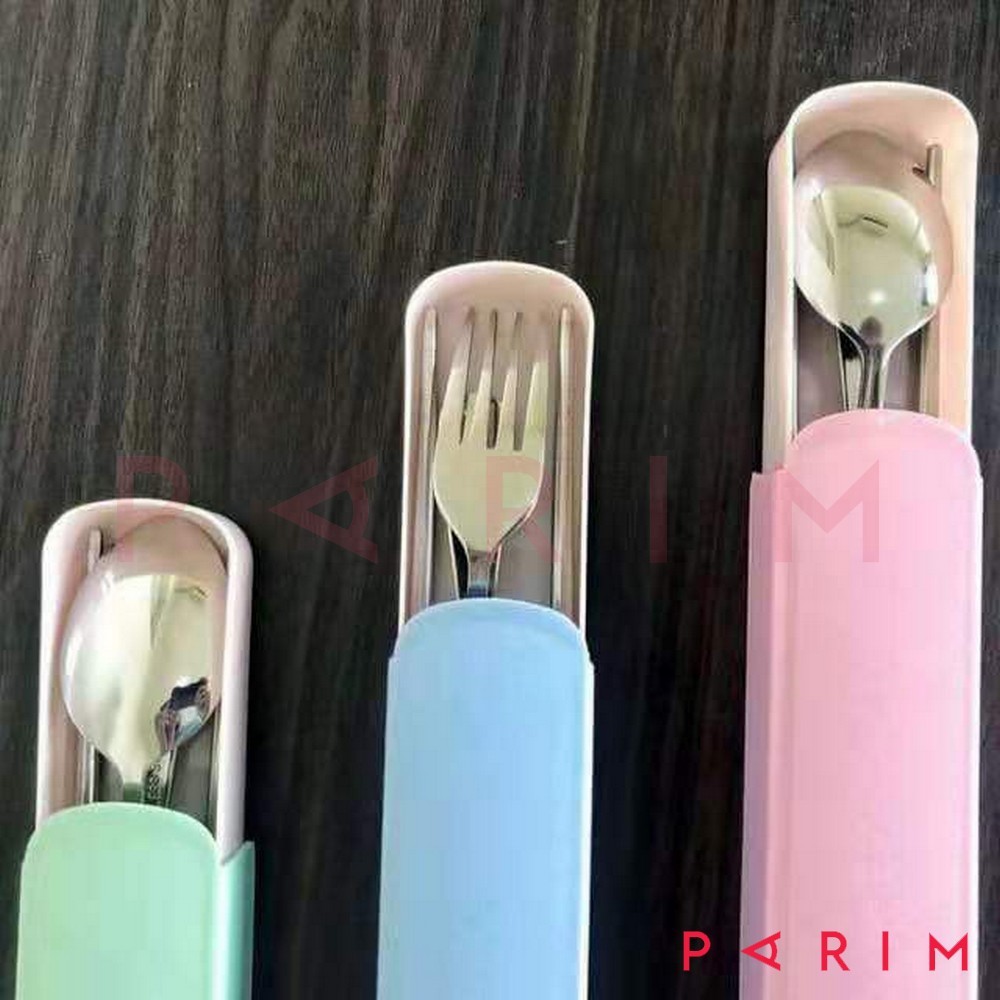 PARIM SENDOK MAKAN /SENDOK GARPU SUMPIT / SENDOK MAKAN STAINLESS / ALAT MAKAN SET PRM-155