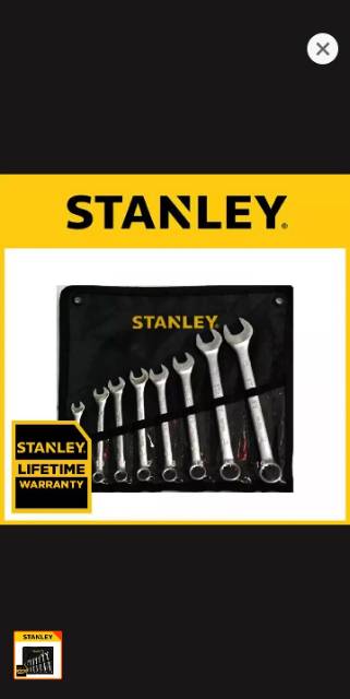 Stanley Kunci Ring Pas Black Pouch 11 pcs