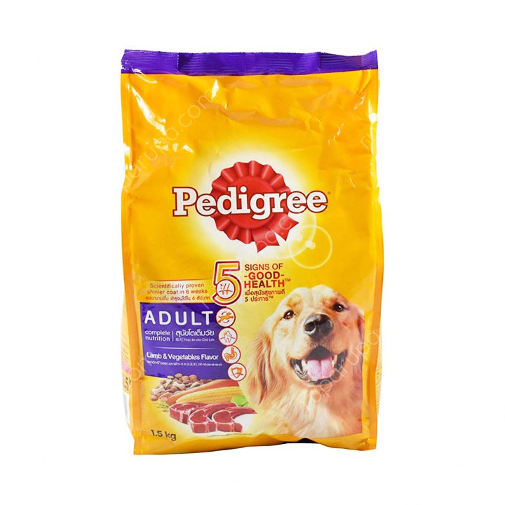 Pedigree Adult Lamb 1.5KG Makanan Anjing dewasa rasa Domba Kering Dry Dog Food