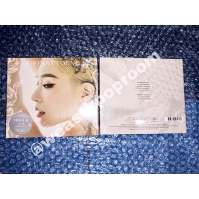 [Ready Stock] TIFFANY YOUNG - LIPS ON LIPS Korean Vers + Poster (baca deskripsi dulu)