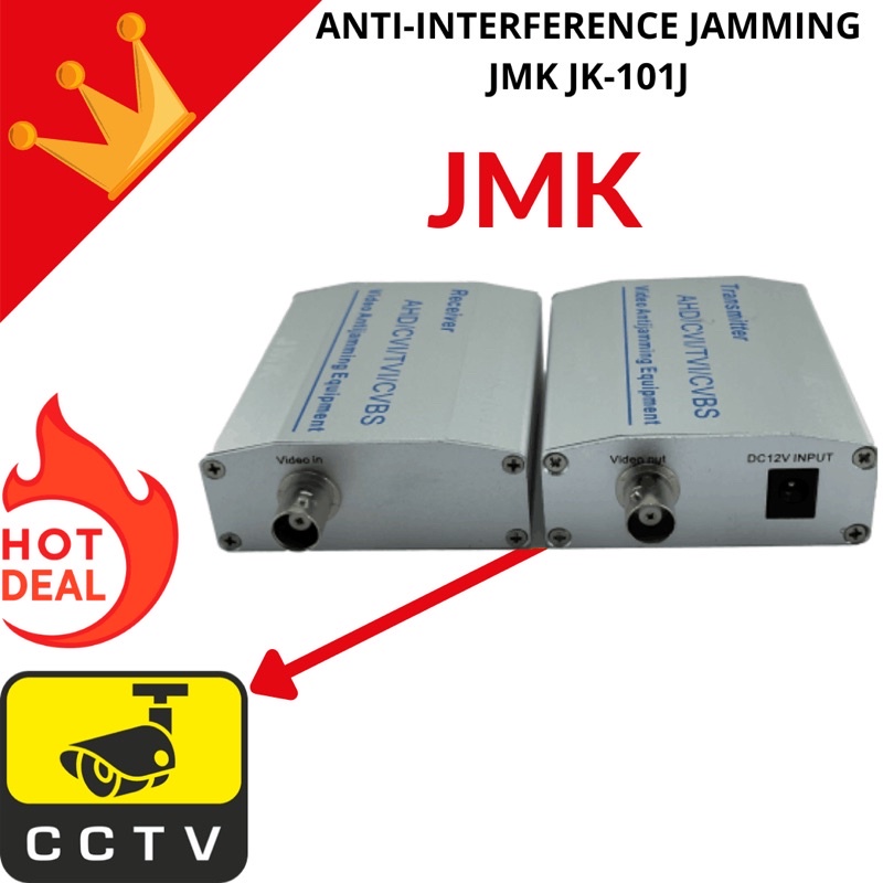 VIDEO ANTI-interference JAMMING JK101J VIDEO AMPLIFIER CCTV MONITOR SYSTEM