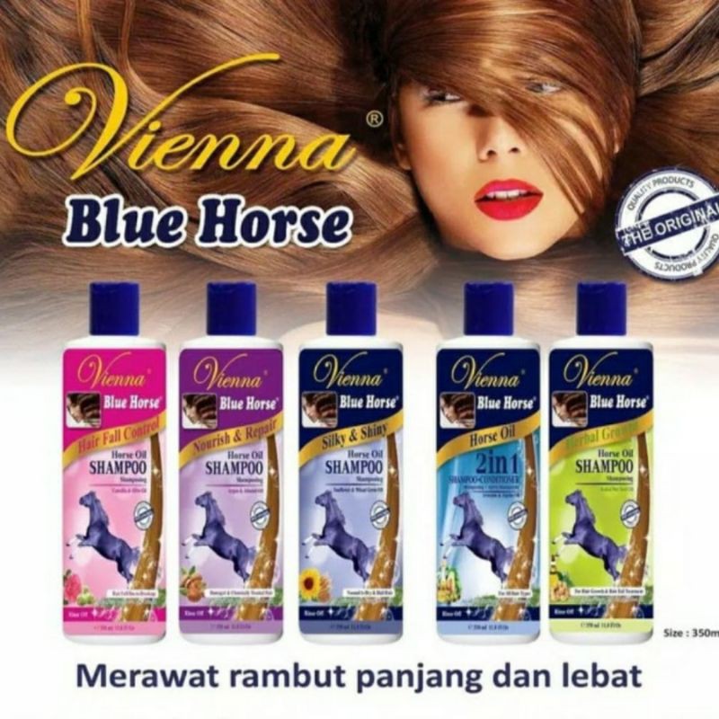 SHAMPO VIENNA KUDA 350.ML HERBAL GROWTH NOURISH HAIR FALL