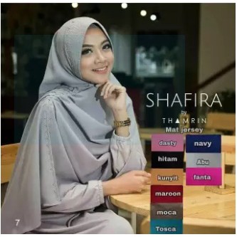 SR Kerudung Instant Shafira Trendy / Hijab Wanita Instant Shafira
