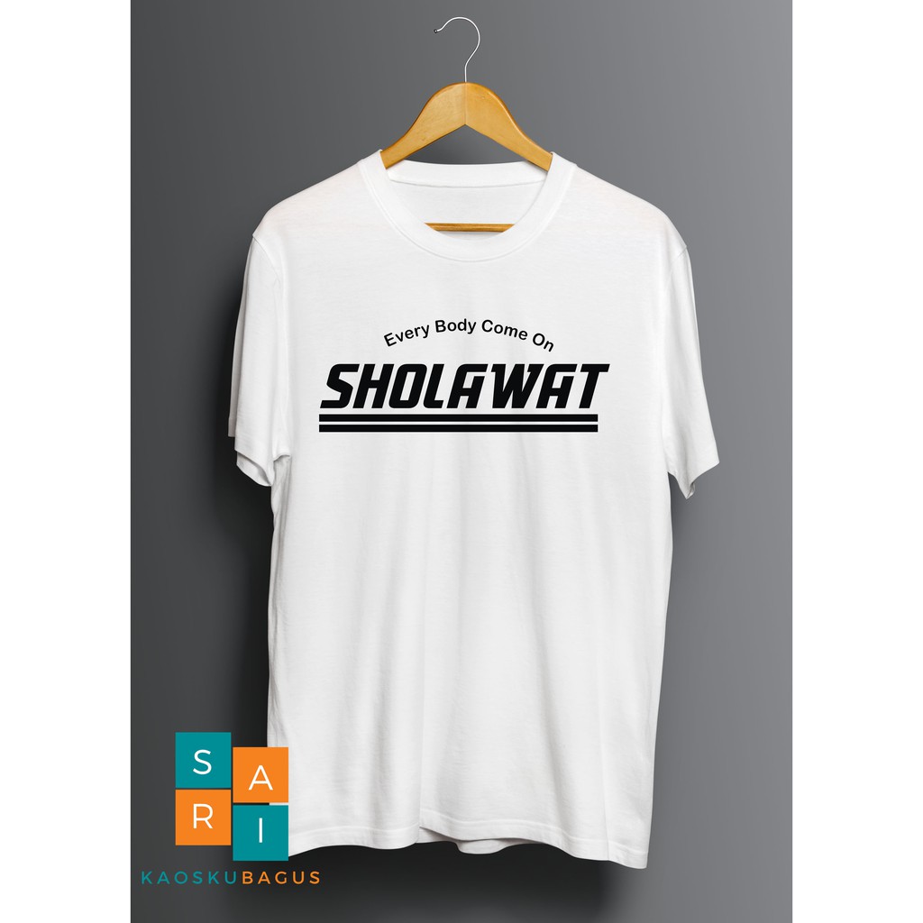 Desain Kaos Sholawat Soal Tematik