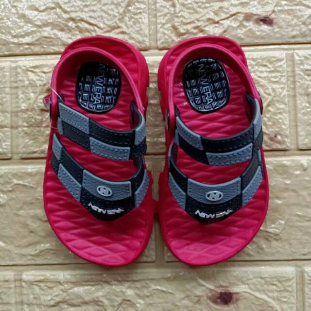 Sepatu sandal new era E27014 UK 19-24