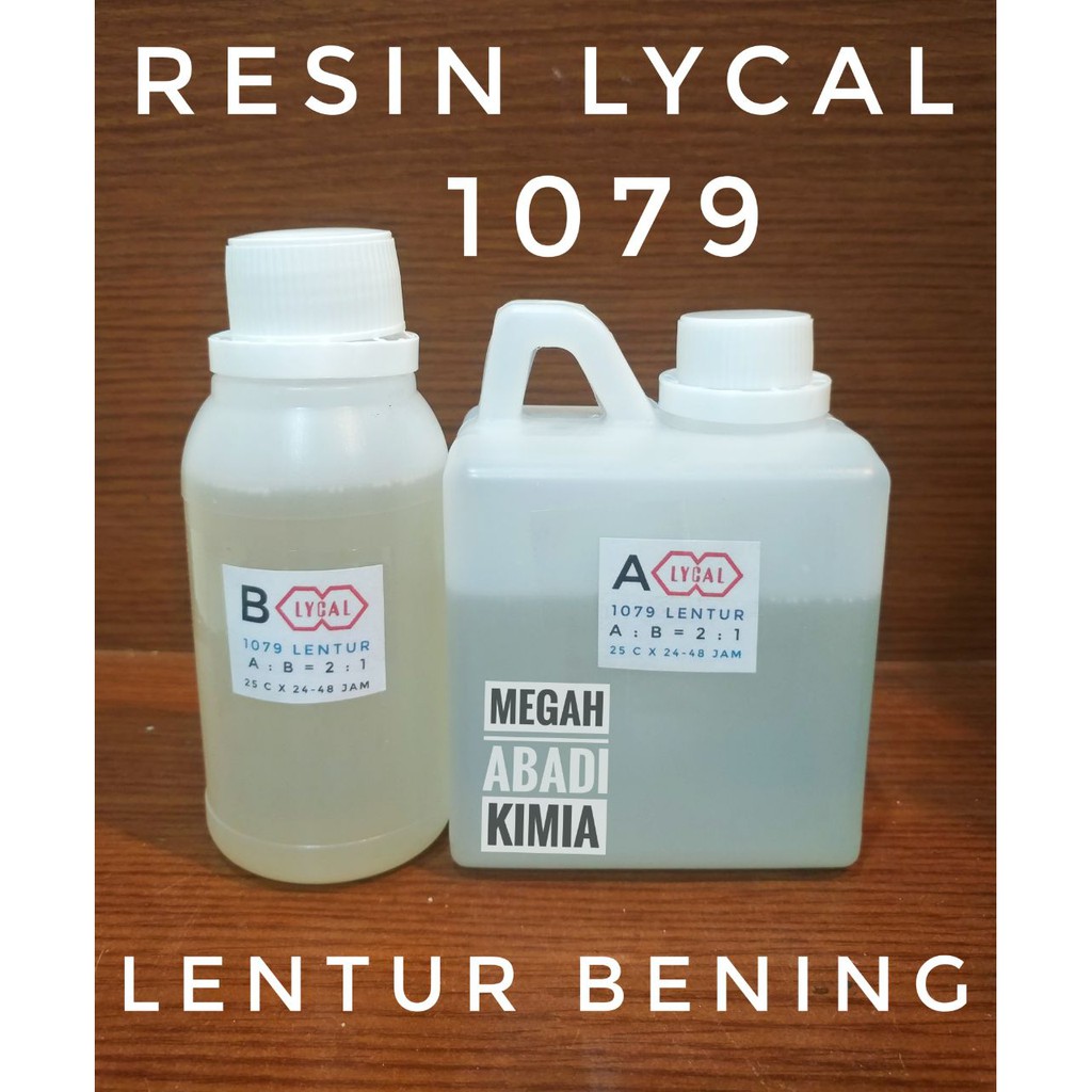 Resin bening Lentur Lycal 562 Gram