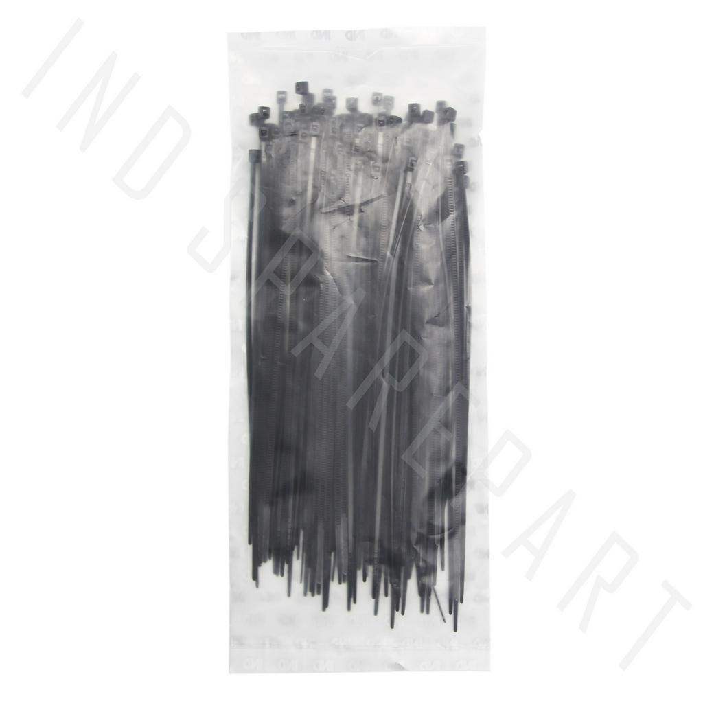 Kabel-Cable-Pengkitat Nylon Tie-Ties-Tis 2.5x150-2.5 x 150 mm  Hitam 100 Pcs-Biji