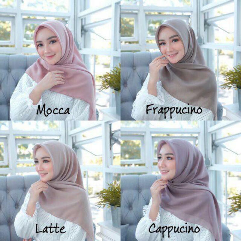 ✅Grosir Jam Senen - BELLA SQUARE / Hijab BELLA SQUARE / Kerudung Segi Empat Part 1